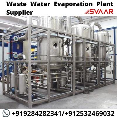 Industrial Waste Water Evaporation Plant Supplier in India