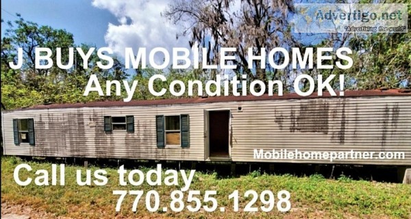 Sell your mobile home today