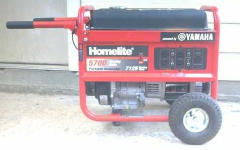 5700-Watt 30 amp Gasoline Powered Portable Generator