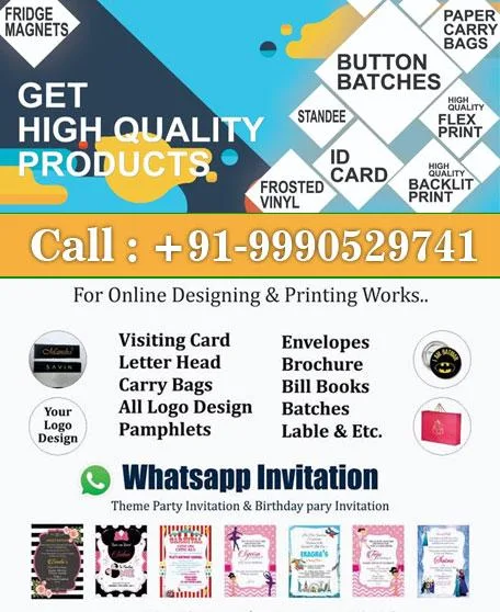 Digital Printing Company in Delhi and Graphics Designing Service