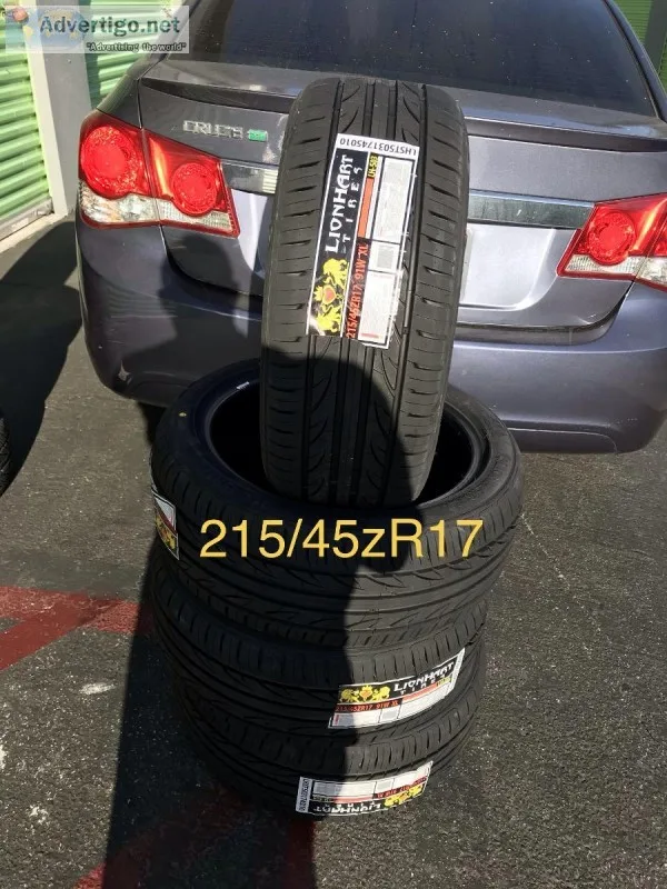 21545zR17 new tires