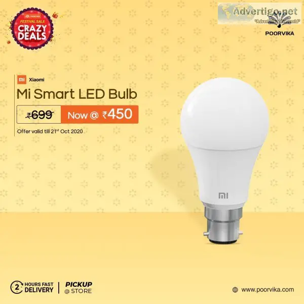 Mi Smart LED Bulb Diwali Offer