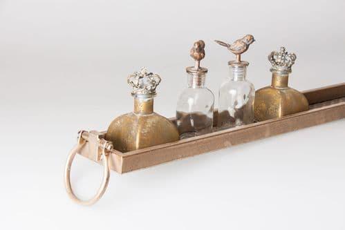 Aged Gold Serving Tray  ChicParadisLux