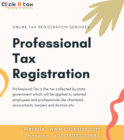 Professional Tax online Registration  Professional Tax E-payment