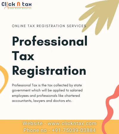 Professional Tax online Registration  Professional Tax E-payment