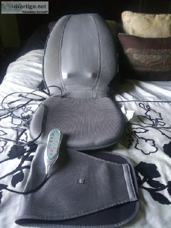 Sharper Image Shiatsu Massage Seat Cushion