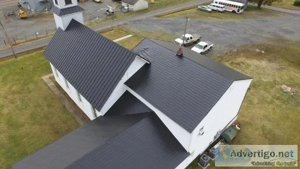 Residential Metal Roofs  28 Gauge Thickness  Alpha Rain