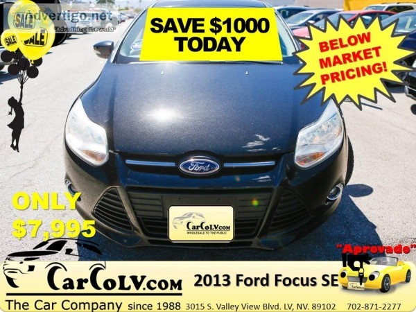 2013 Ford Focus SE Hatchback 4D