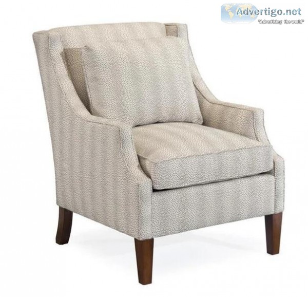 John Richard Scoop-Arm Chair  Stylish Accent Chairs At Grayson L