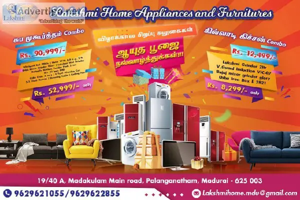 All Home Appliances Available with Festival Offers