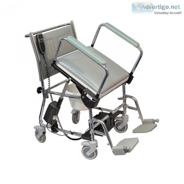 Linton Lift-Assist Mobile Commode