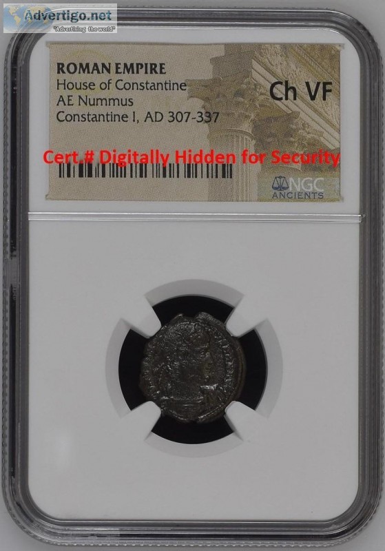 307-330AD Roman Empire Coin