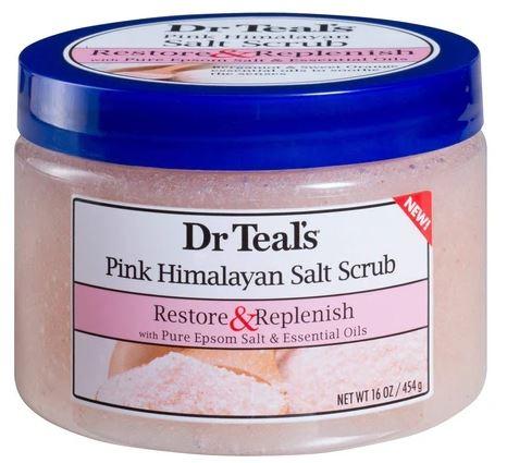 Get blemish-free skin by Pink Himalayan Salt Scrub