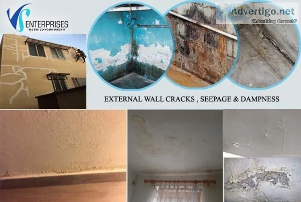 Exterior Wall Leakage Waterproofing Services