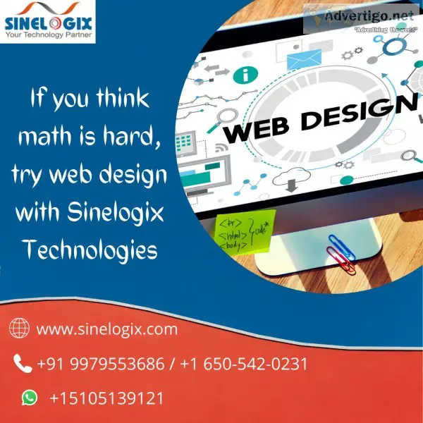 Web designer in India  Sinelogix Technologies
