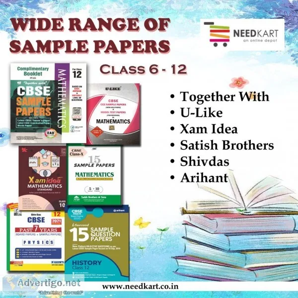 Sample Papers for all Categories