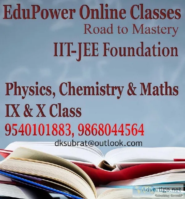IIT Foundation IX and X online