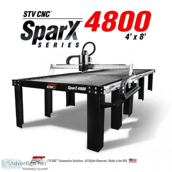 STV&regCNC SPARX&trade 4800 PLASMA TABLE