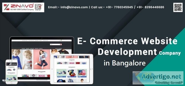 eCommerce Web Development Company in Bangalore
