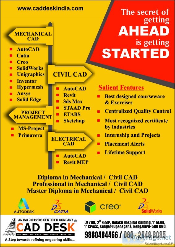 CAD DESK Kengeri &ndash Haveing Urgent Opening for  REVIT M.E.P 