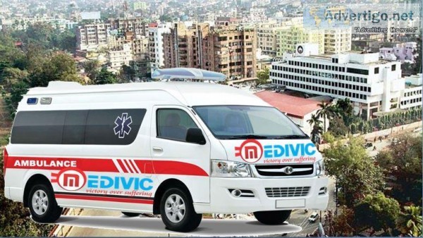 Medivic Ambulance Service in Ramgarh Cantt