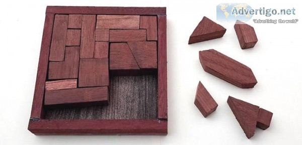 Sharpen Your Kids&rsquo Brain With Wooden Puzzle