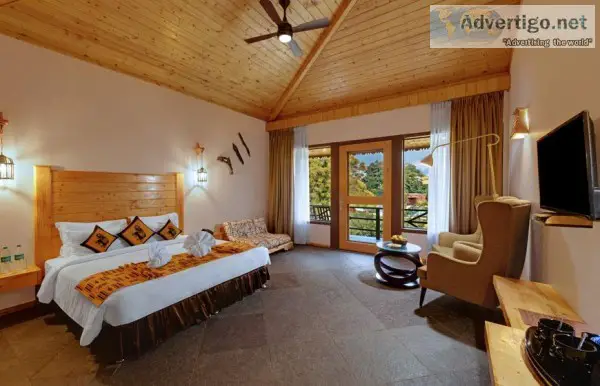 Accommodation at Jim Corbett National Park - Luxury Cottage