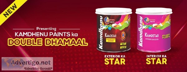 Check and buy Dual Paints Series from Kamdhenu Paints