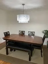 Table and chairs