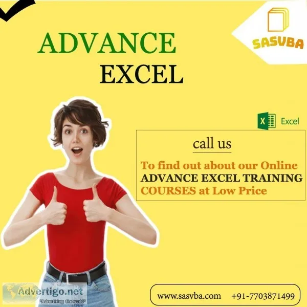 Advance Excel Course