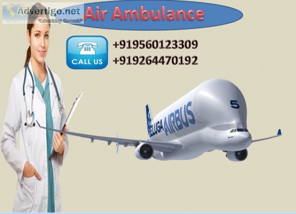 Top and Best Class Air Ambulance Service in Agartala by Medivic 