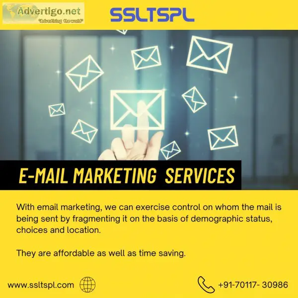 E-Mail Marketing Services By SSLTSPL
