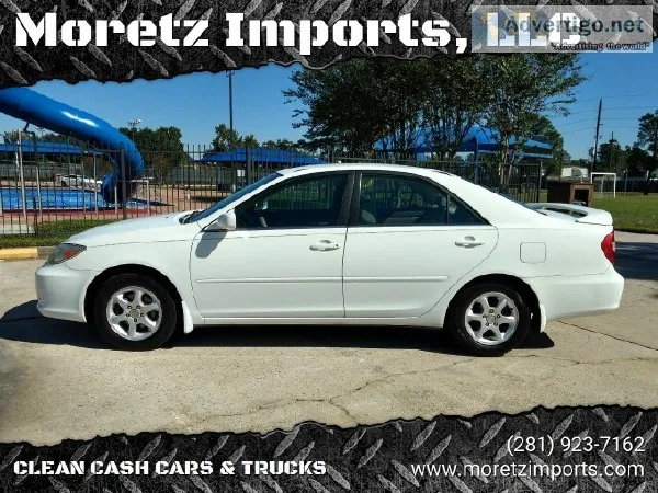 2002 Toyota Camry LE Sedan in White  131K Miles  Warranty