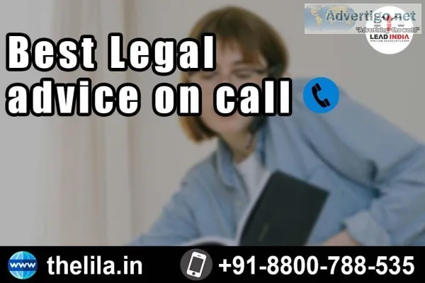 Best Legal advice on call &ndash Lead India law associates