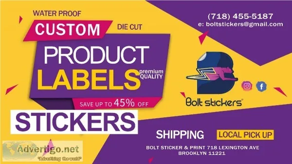 print PRODUCT LABELS FAST CHEAP TURNAROUND BEAUTY PRODUCT STICKE