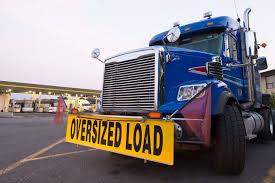 Oversize hauling services for transportation of heavy loads.