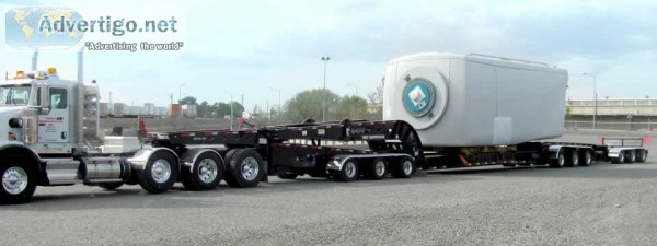 13 Axle Climate Control Trailer at Heavy Haul Transporting