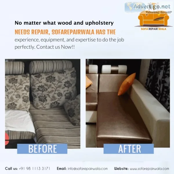 Sofa Repair and Services in Noida