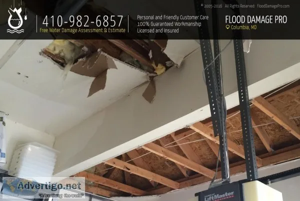 Water Damage Restoration in Columbia MD
