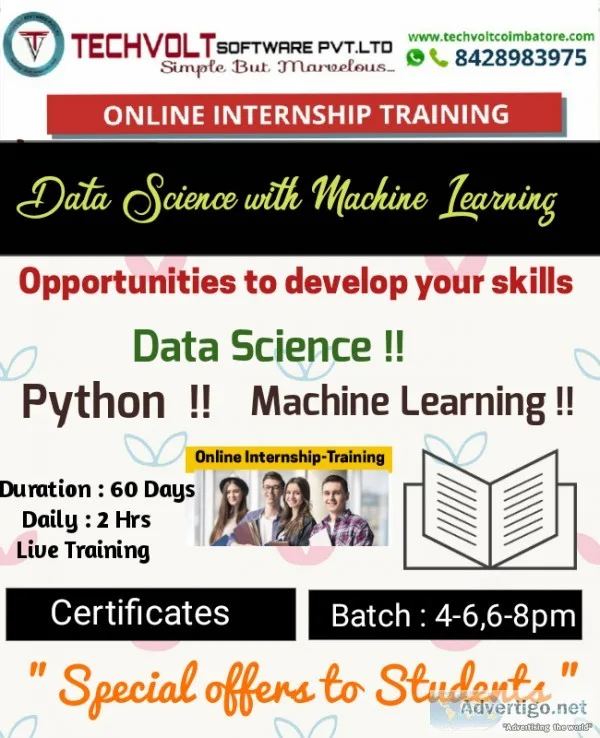 Internship project  Final Year Projects Data Science Internship 