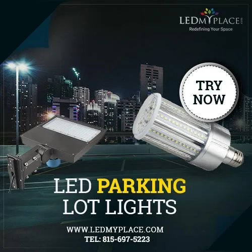 ARE YOU FRUSTED WITH THE GLARING PARKING LOT LIGHTS