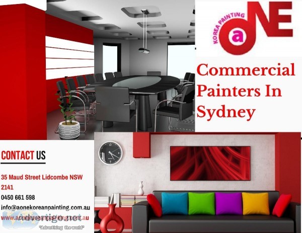 Get the prestigious services of local commercial painters in Syd