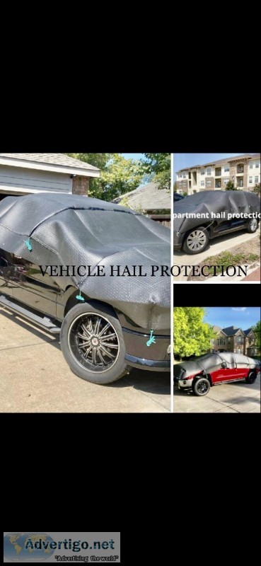 Hail storm protection for vehicles