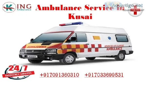 Avail Ambulance Service in Kusai with Medical Facilities