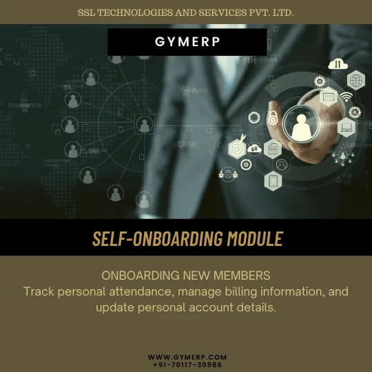 Self- Onboarding Module By GYMERP