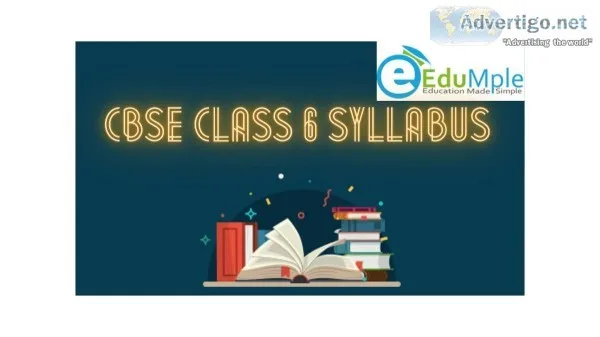CBSE Class 6 Syllabus