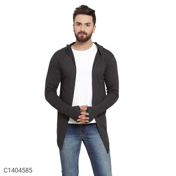 Cotton Solid Full Sleeves Shrug