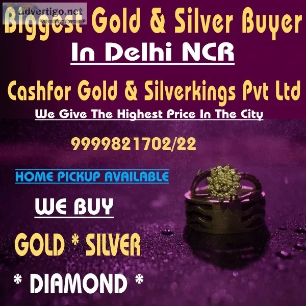 Cash For Silver In Noida
