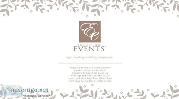 Personal Wedding Planner in Charleston &ndash Engaging Events
