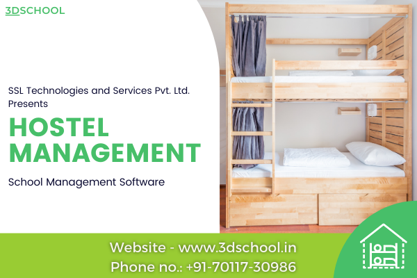 Hostel management for School  3DSchool
